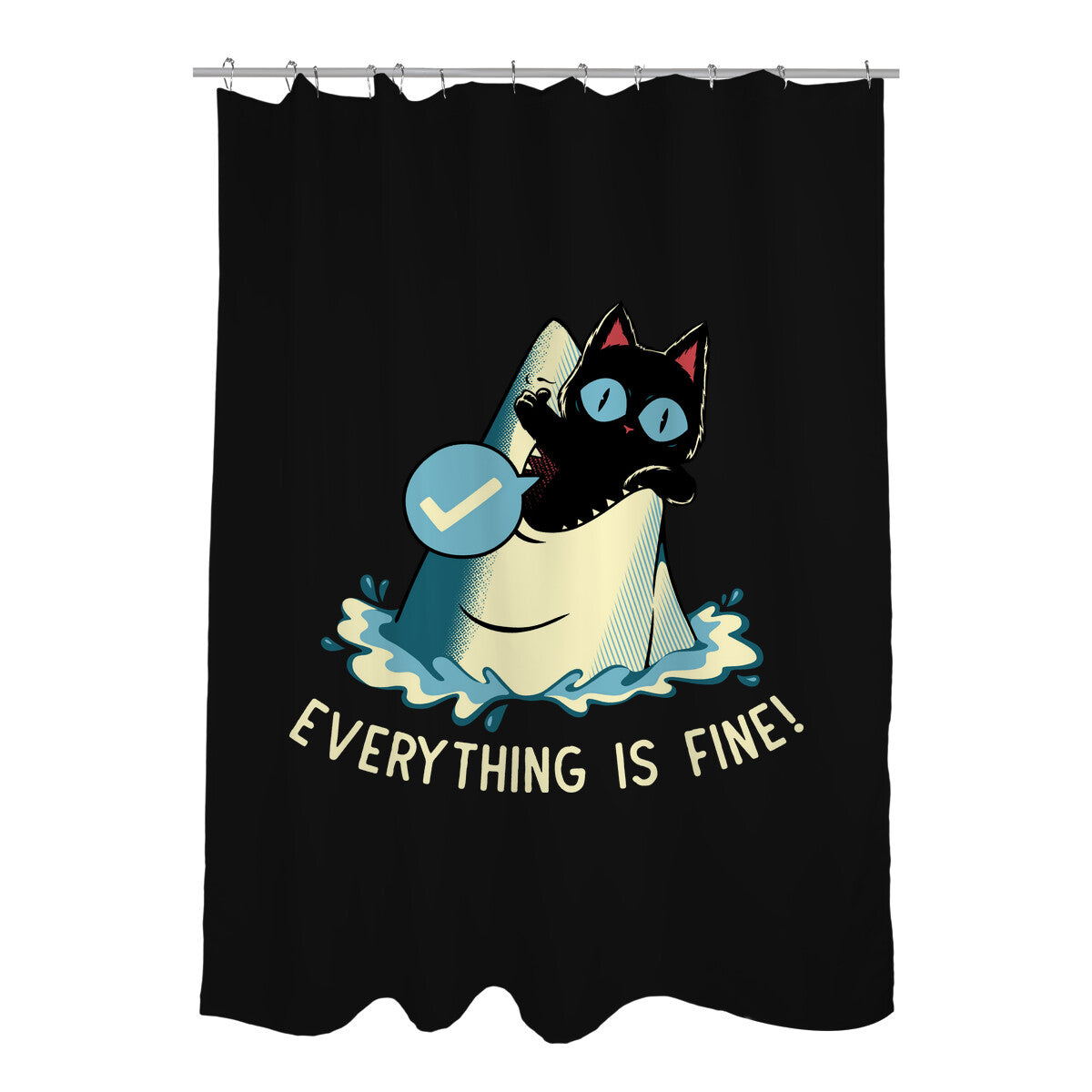 Everything Is Fine Shark Attack