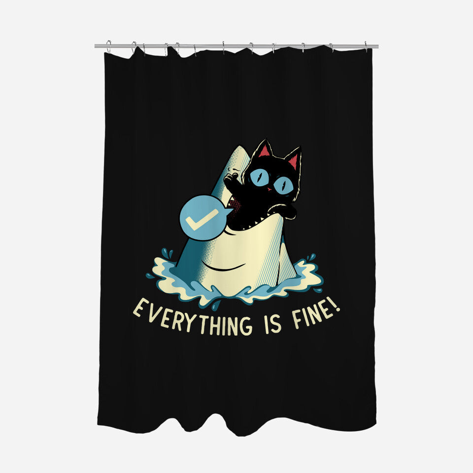 Everything Is Fine Shark Attack