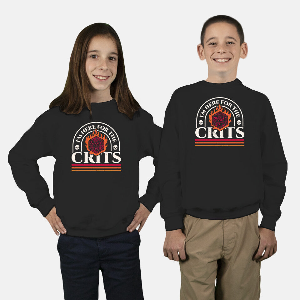 Here For The Crits