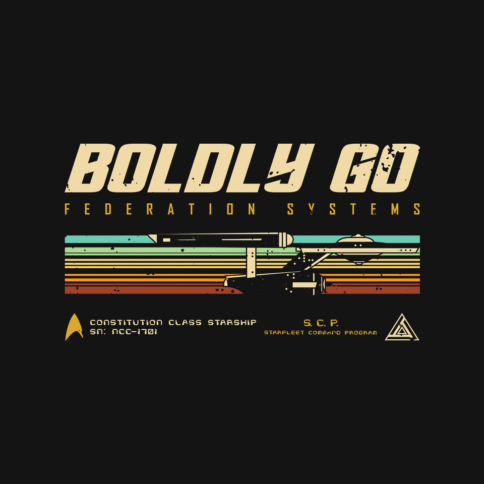 Retro Vintage Starship