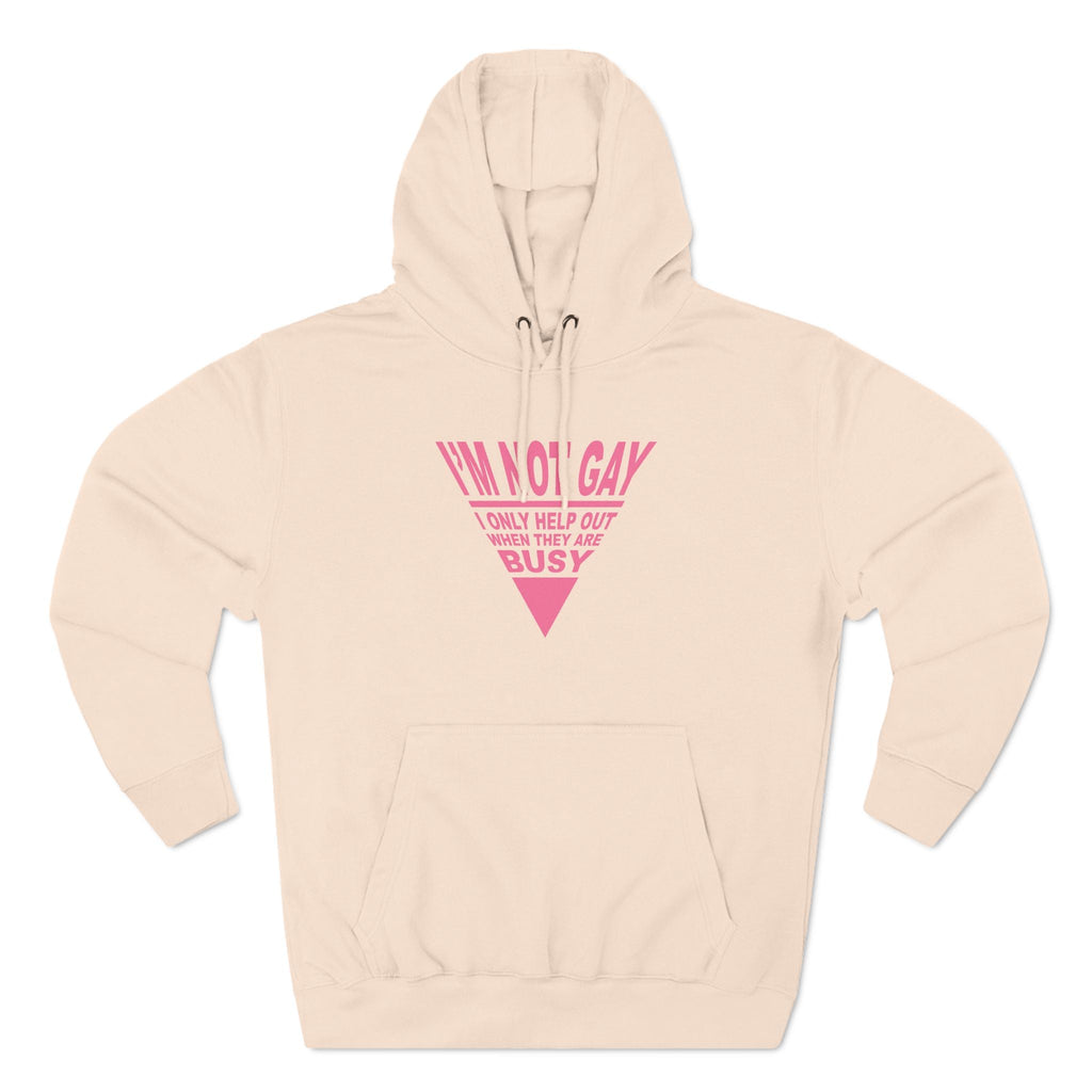 I'm Not Gay - I Only Help Out When They Are Busy - Hoodie