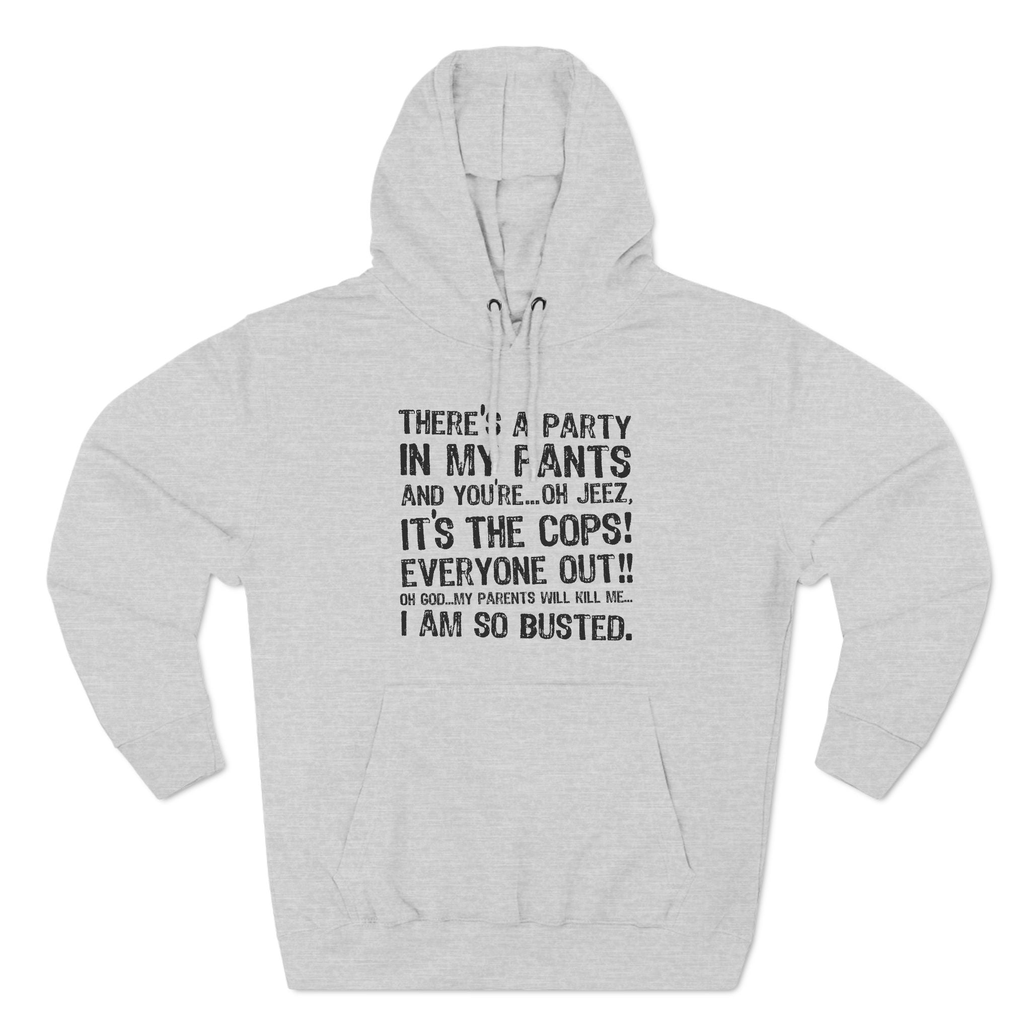 There's A Party In My Pants And You're... Oh Jeez It's The Cops! - Hoodie