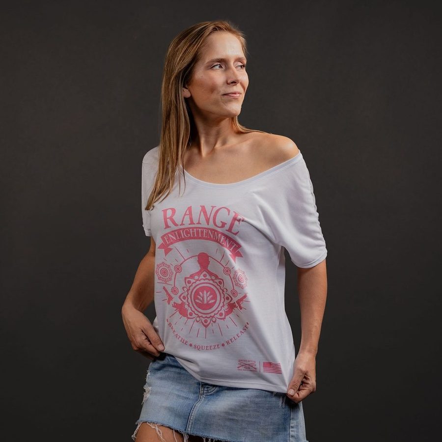 Women's Range Enlightenment Slouchy Fit T-Shirt - White
