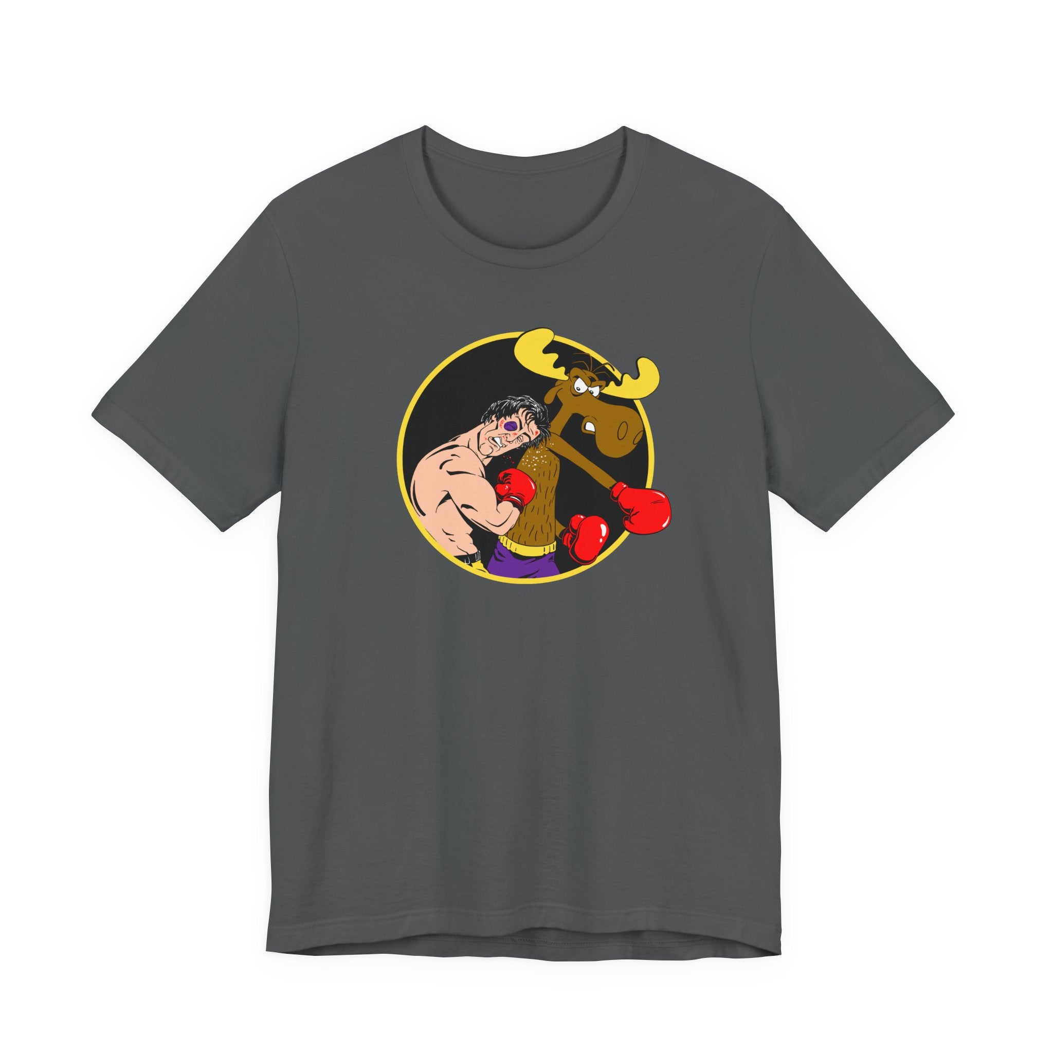 Rocky Vs Bullwinkle - Men's T-Shirt