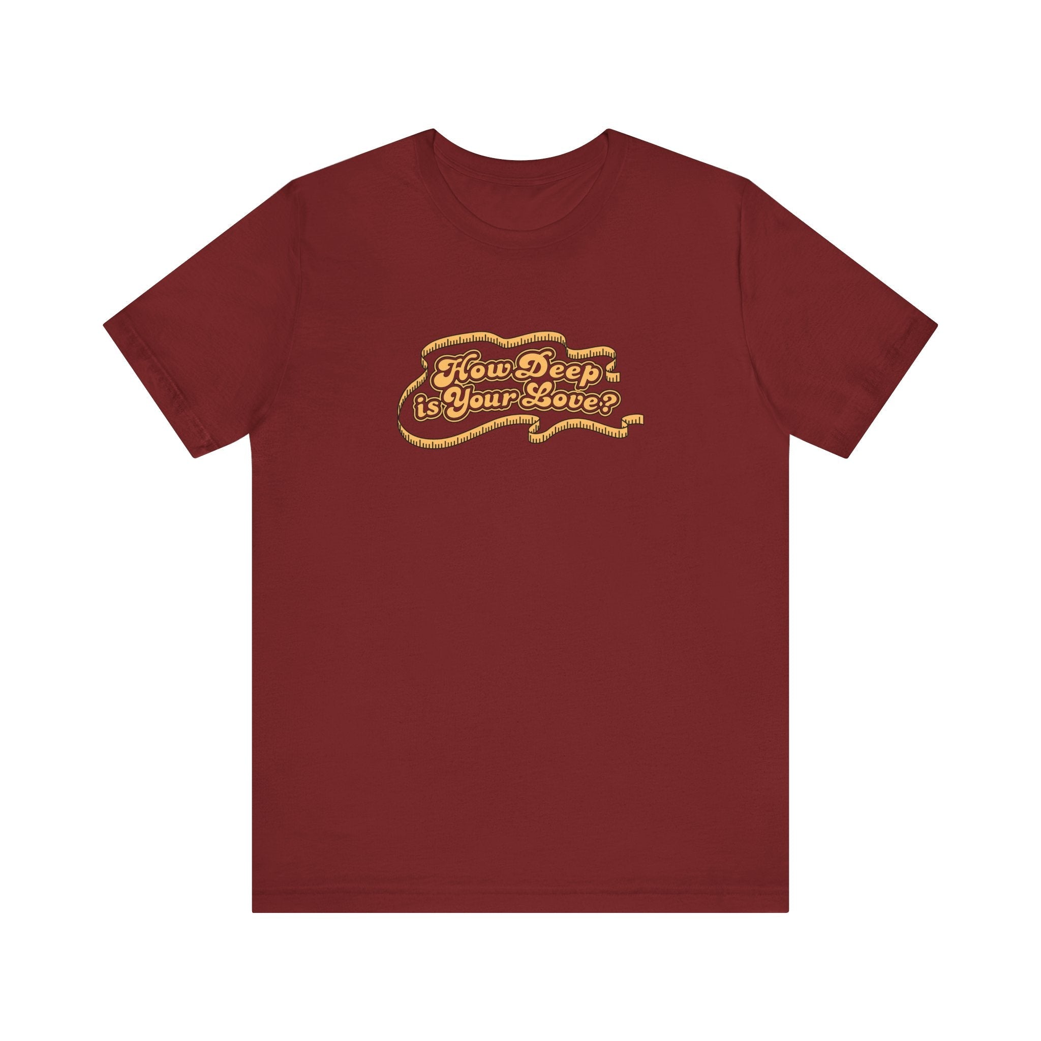 How Deep Is Your Love? - Men's T-Shirt