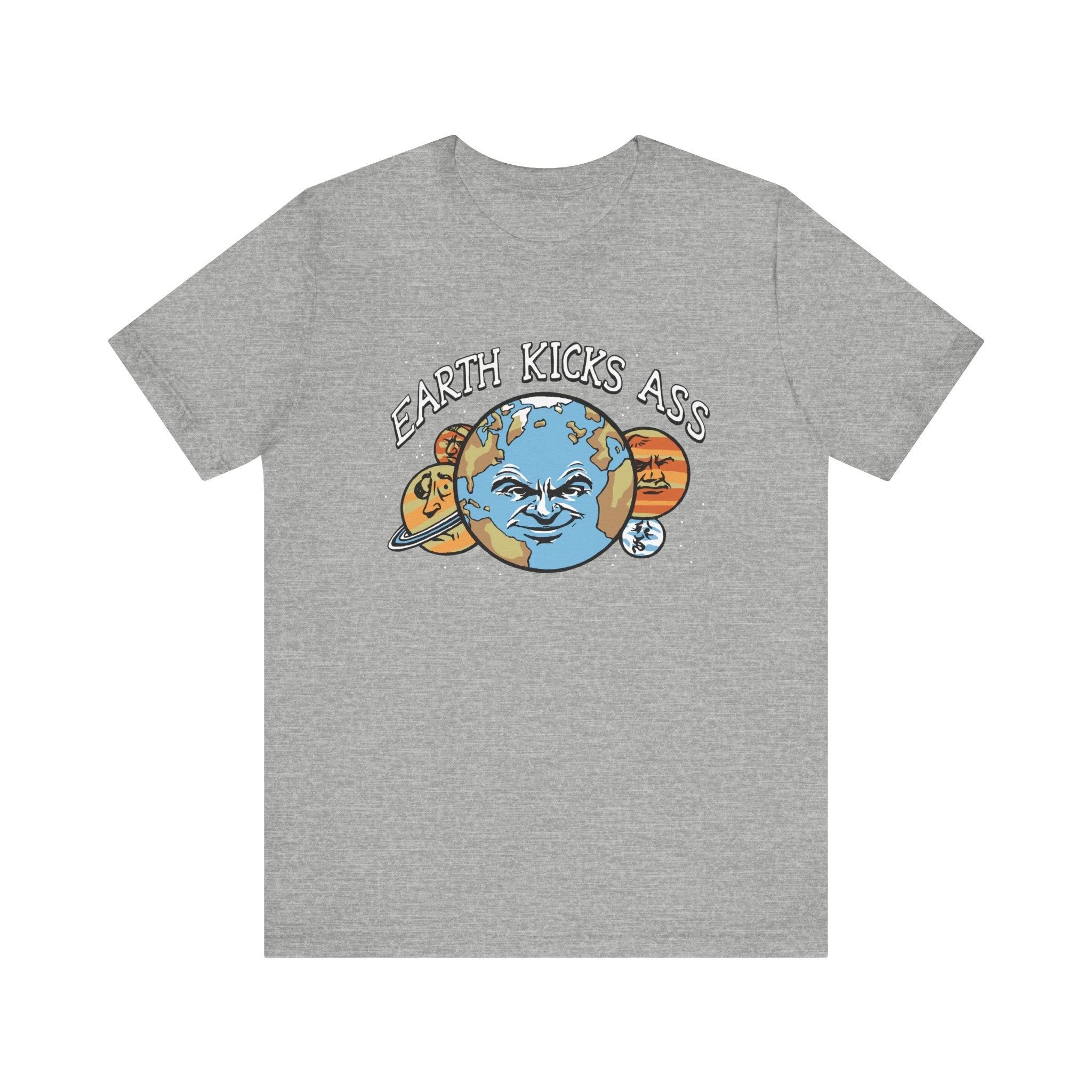 Earth Kicks Ass - Men's T-Shirt