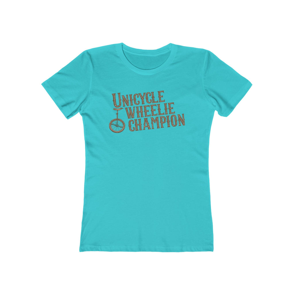Unicycle Wheelie Champion - Women’s T-Shirt