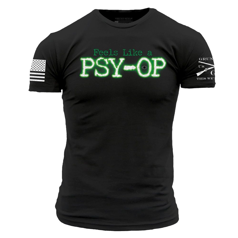 Psy-Op T-Shirt - Black
