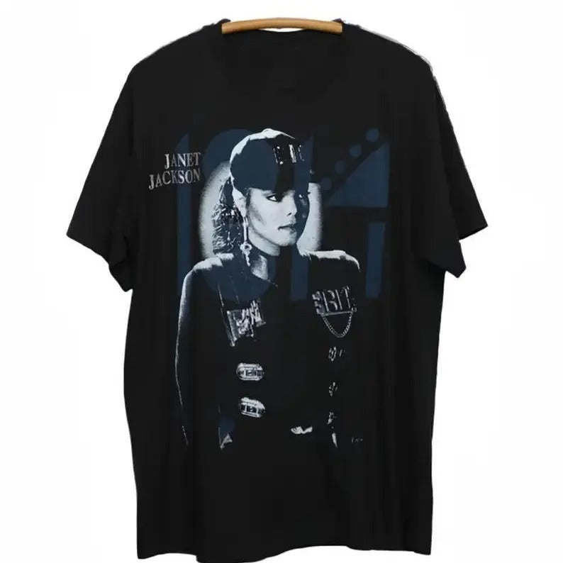 1990 Janet Jackson , Rhythm Nation Tour Shirt , Janet Jackson shirt, Janet Jackson fans Gift for men women unisex tshirt...