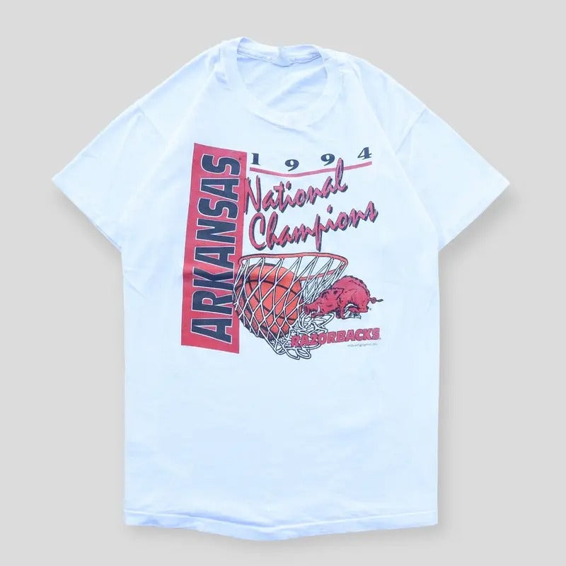 1994 Arkansas Razorbacks National Champions Official Tee Vintage T-Shirt Hoodie Sweatshirt | PrintMintTees.com