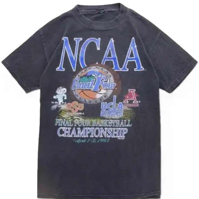 1995 NCAA Final Four Championship Vintage t-shirt Menswear Top Underwear Tshirt Streetwear Man Tropical Crewneck...