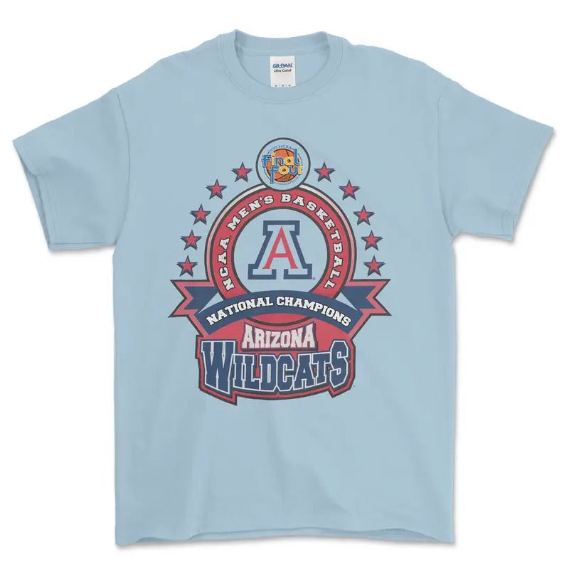 1997 NCAA Final Four Arizona Wildcats T-Shirt, graphic vintage sports tees for men Hoodie Sweatshirt | PrintMintTees.com