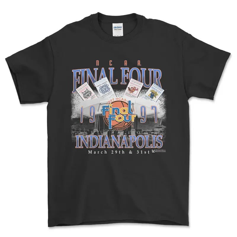 1997 NCAA Final Four Indianapolis T-Shirt, graphic vintage sports tees for men Hoodie Sweatshirt | PrintMintTees.com