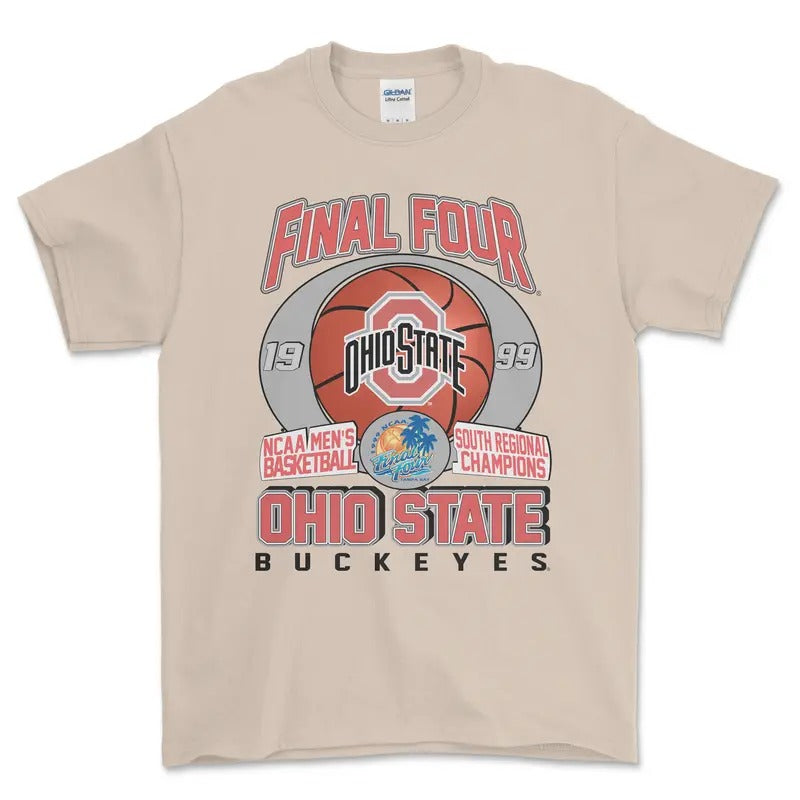 1999 NCAA Final Four Ohio State T-Shirt,, graphic vintage sports tees for men Hoodie Sweatshirt | PrintMintTees.com