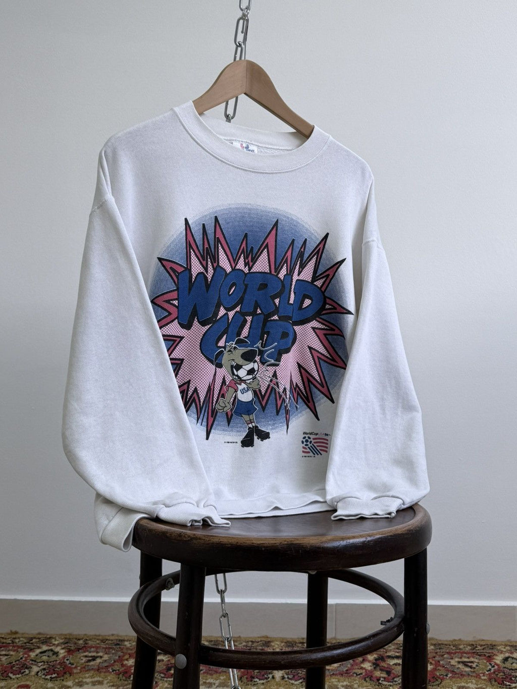 Vintage 1994 World Cup Usa Soccer Graphic Sweatshirt 1991 Shirt Hoodie | PrintMintTees.com