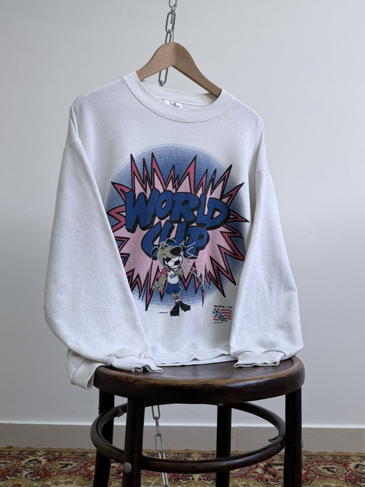 Vintage 1994 World Cup Usa Soccer Graphic Sweatshirt 1991 Shirt Hoodie | PrintMintTees.com