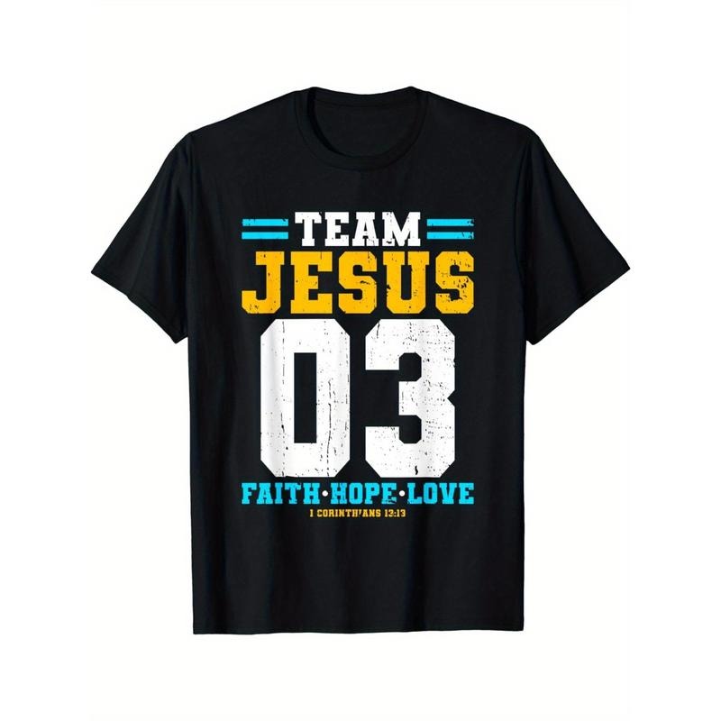 1pc Team Jesus 03 Faith Hope Love T-Shirt made in usa Hoodie Sweatshirt | PrintMintTees.com