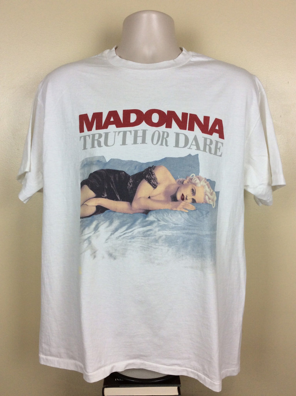 Vtg 1991 Madonna Truth Dare White Xl 90s Pop Music Movie (3)
