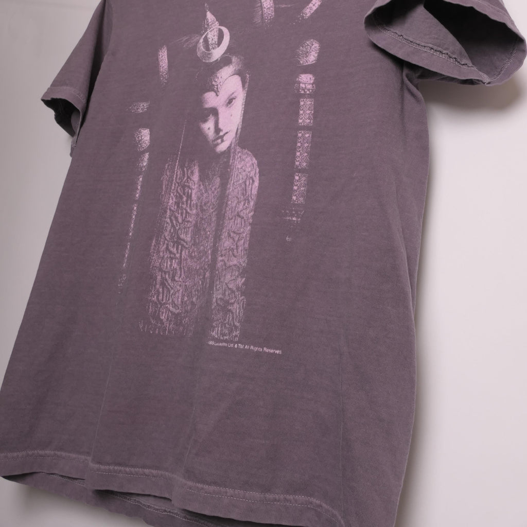 Star Wars Episode Phantom Menace Queen Geisha Natalie Portman Padme Amidala 1999 Movie Fantasy Adventure Sci-Fi Heavyweight Tee (3)
