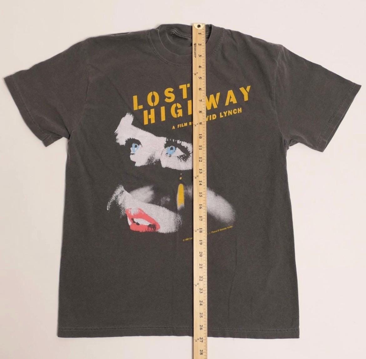 Lost Highway David Lynch Movie Patricia Arquette Mechanic Murder Mystery Horror Criterion Twin Peaks Creator Avant-Garde Faded Tee (3)