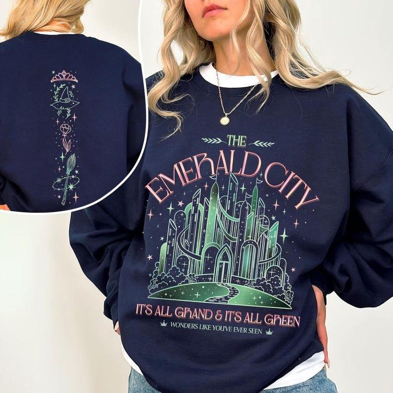 2 Slide Wizard Movie Fan Emerald City Wicked Change Good Wizard University Fan T-Shirts, Hoodie, Sweatshirt