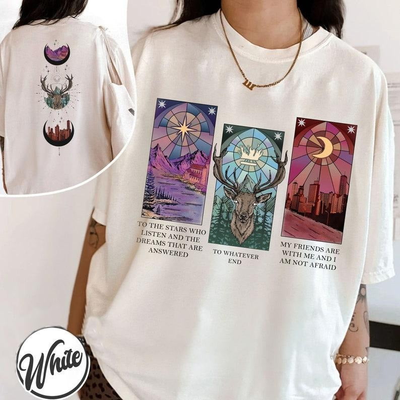 2 Slides Throne Glass T Shirt Velaris City Starlight Acotar Terrasen Shirt Sjm Acotar Crescent City Shirt Casual Shirt Hoodie Sweatshirt