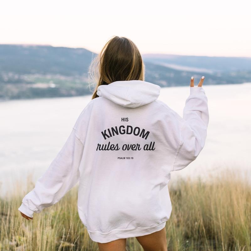 2 sides Men's Christian Hoodie Bible Verse Hoodie Christian Merch Mens Christian Streetwear Jesus Hoodie Christian...