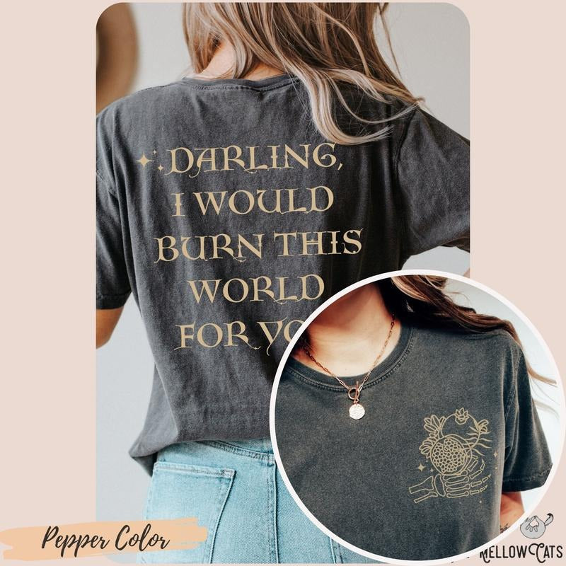 2 Slide Persephone Hades Persephone'S Pomegranate Dark Light Academia Shirt Greek Mythology Booktok Bookish T-Shirts, Hoodie, Sweatshirt