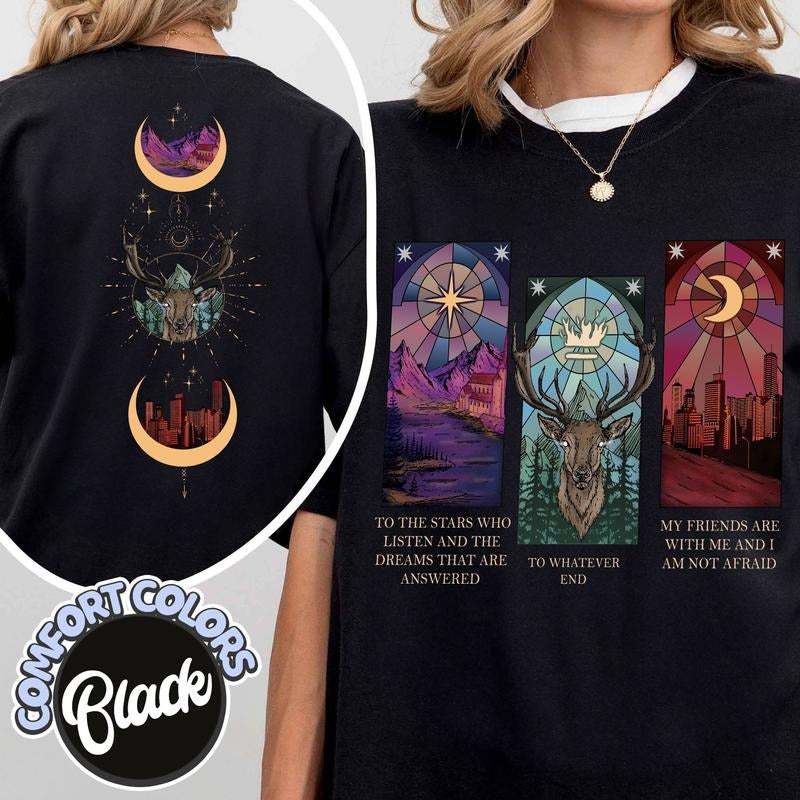 2 slides, Throne Of GlassT-Shirt, Velaris City Of Starlight Sweatshirt, Acotar Terrasen Shirt, Sjm Merch, Acotar Crescent...
