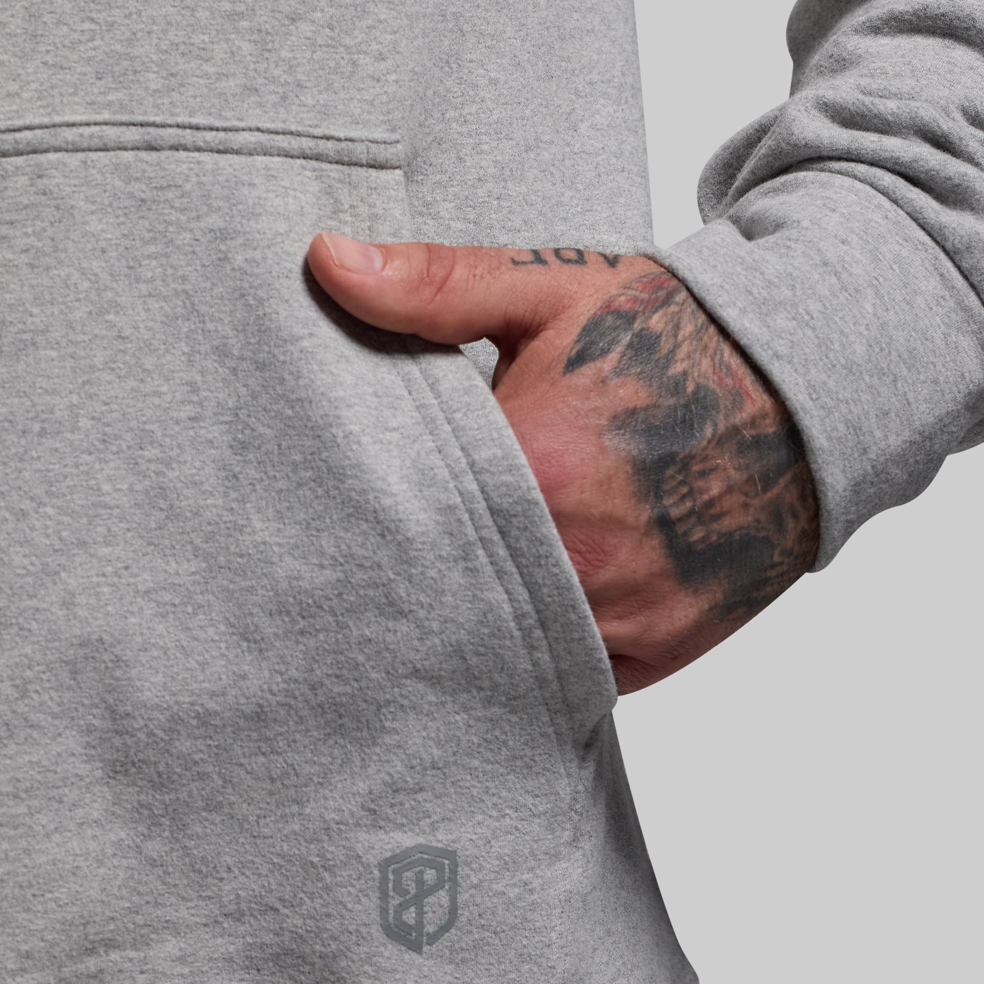 Men's Unmatched Hoodie (Heather Grey)