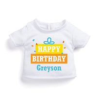 Personalized Happy Birthday Doll T-Shirt
