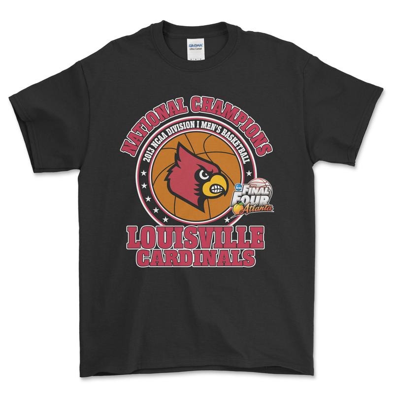 2013 Final Four Louisville Cardinals T-Shirt, graphic vintage sports tees for men Hoodie Sweatshirt | PrintMintTees.com