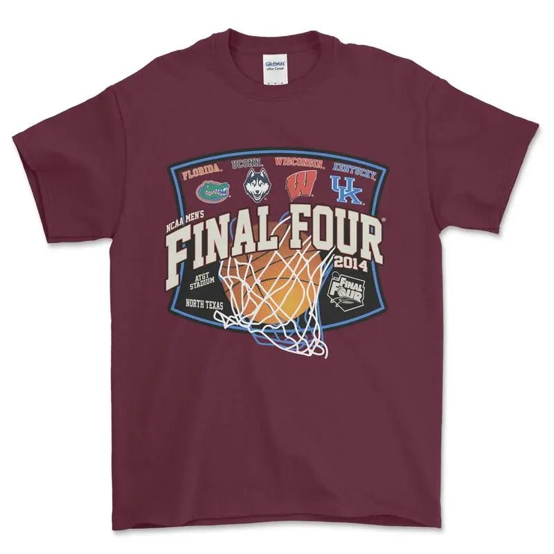 2014 Ncaa Final Four Vintage Sports Menswear Streetwear Casual T-Shirts, Hoodie, Sweatshirt