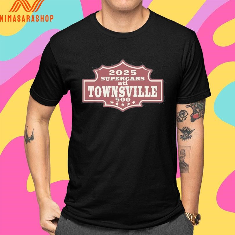 2025 Supercars Nti Townsville 500 Logo Shirts