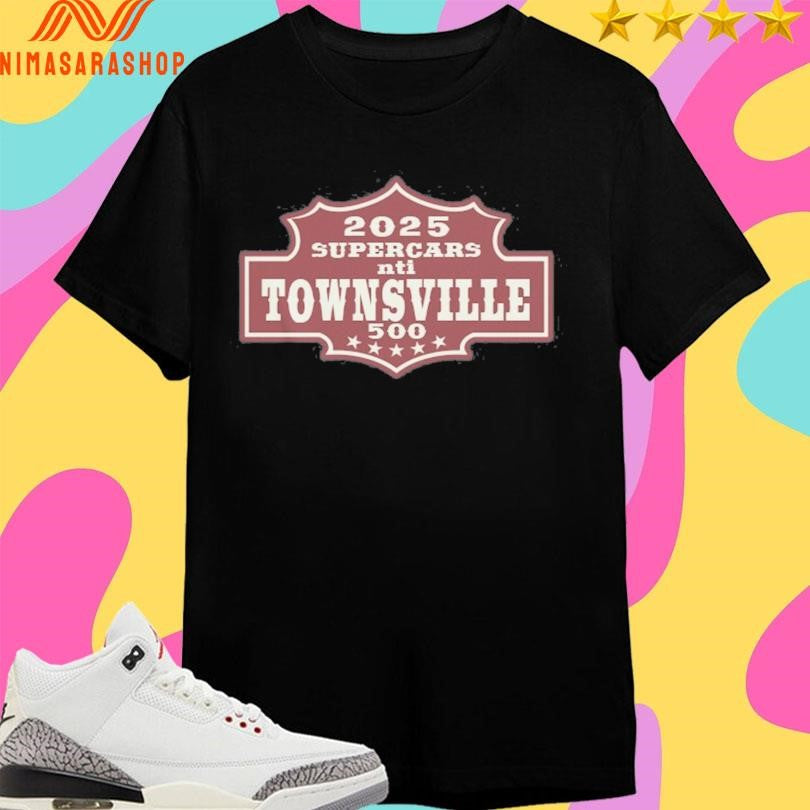2025 Supercars Nti Townsville 500 Logo Shirts