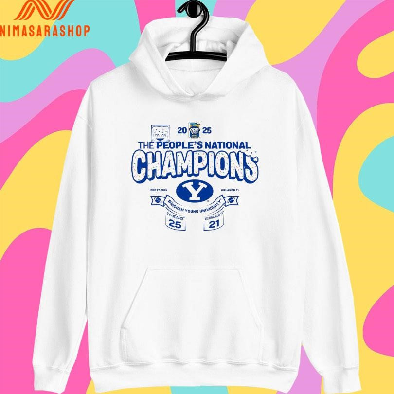 2025 The People’s National Champions Brigham Young University Dec 27 2025 Orlando FL Shirts