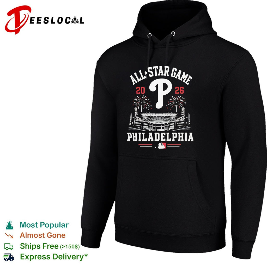 2026 All Star Game Philadelphia Phillies MLB Stadium Fireworks shirt