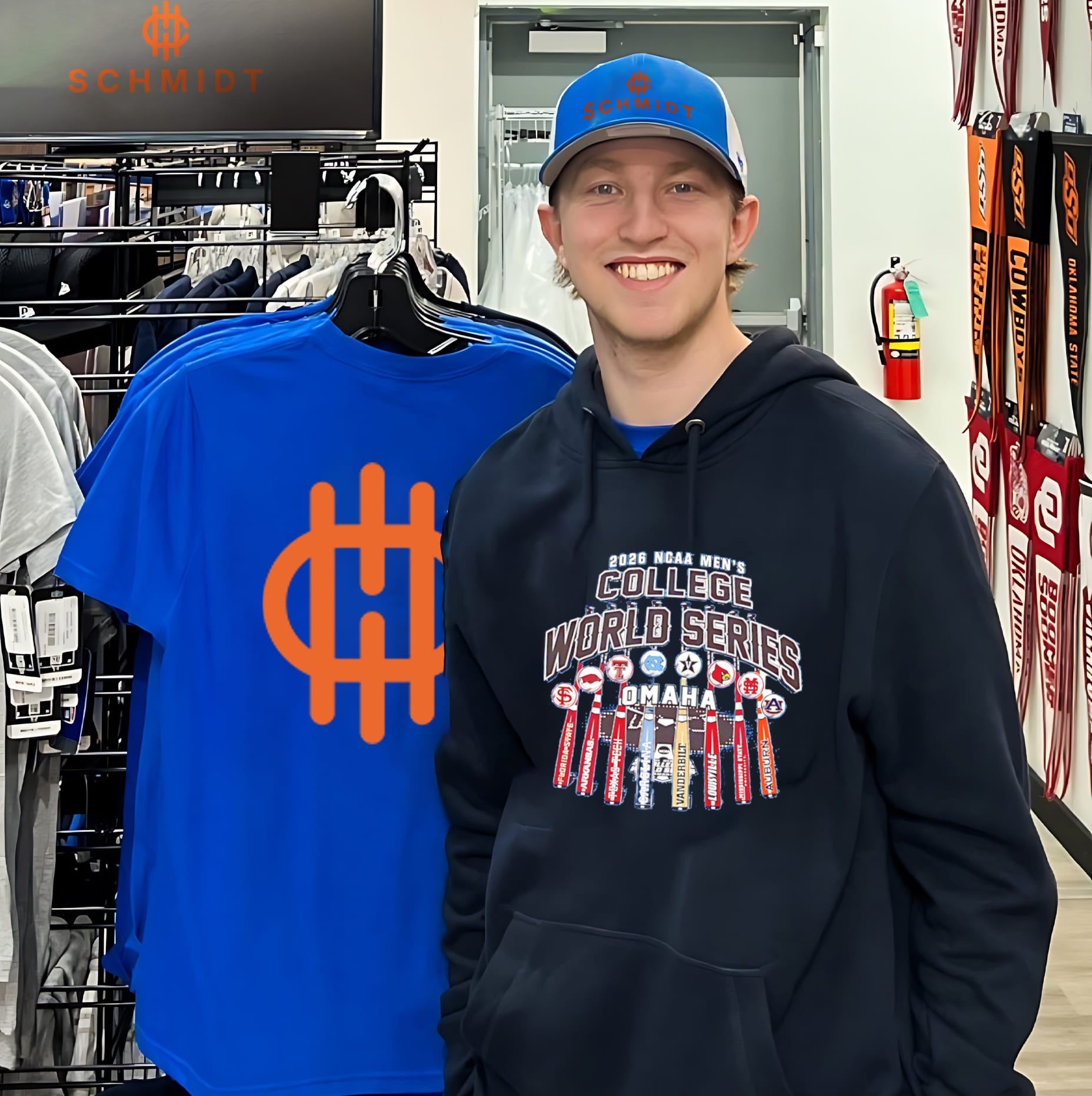 2026 CWS NCAA Men’s College World Series 8 Team Bats shirt