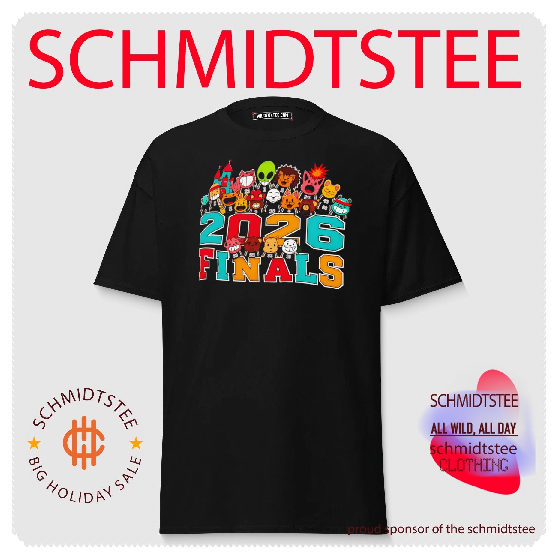 2026 Finals San Antonio Spurs Roster Mascot shirt