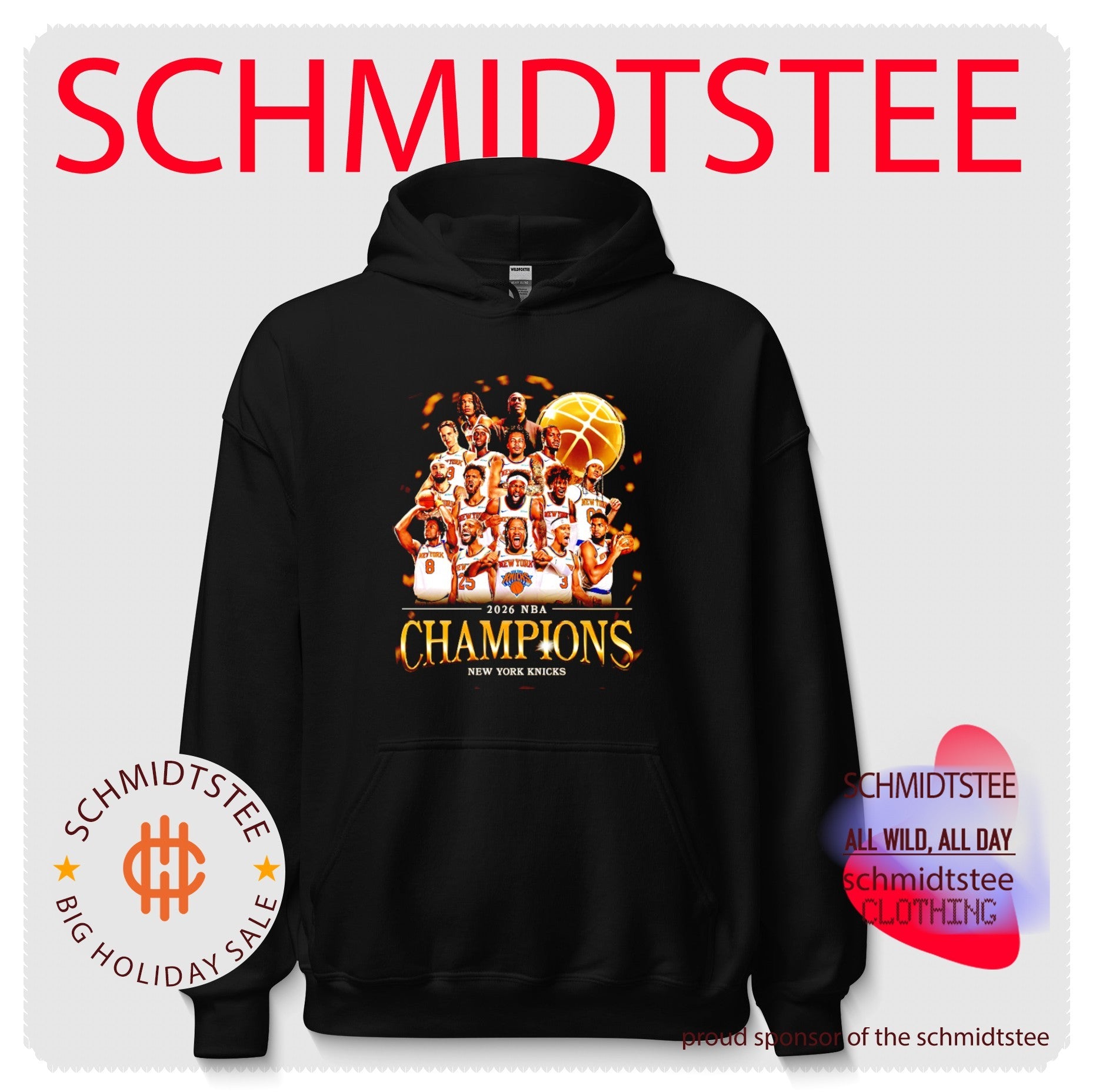 2026 NBA Champions New York Knicks Poster T-shirt