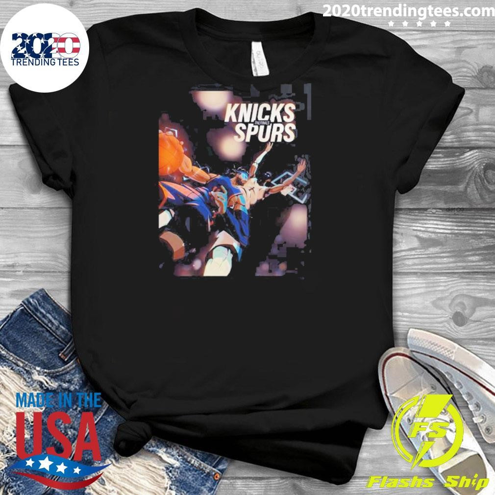 2026 NBA Finals New York Knicks Vs San Antonio Spurs Jalen Brunson Vs Victor Wembanyama Shirt
