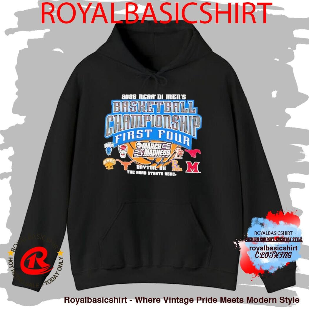 2026 NCAA Division I Men’s Basketball Championship March Madness First Four Dayton Ohio T-Shirt