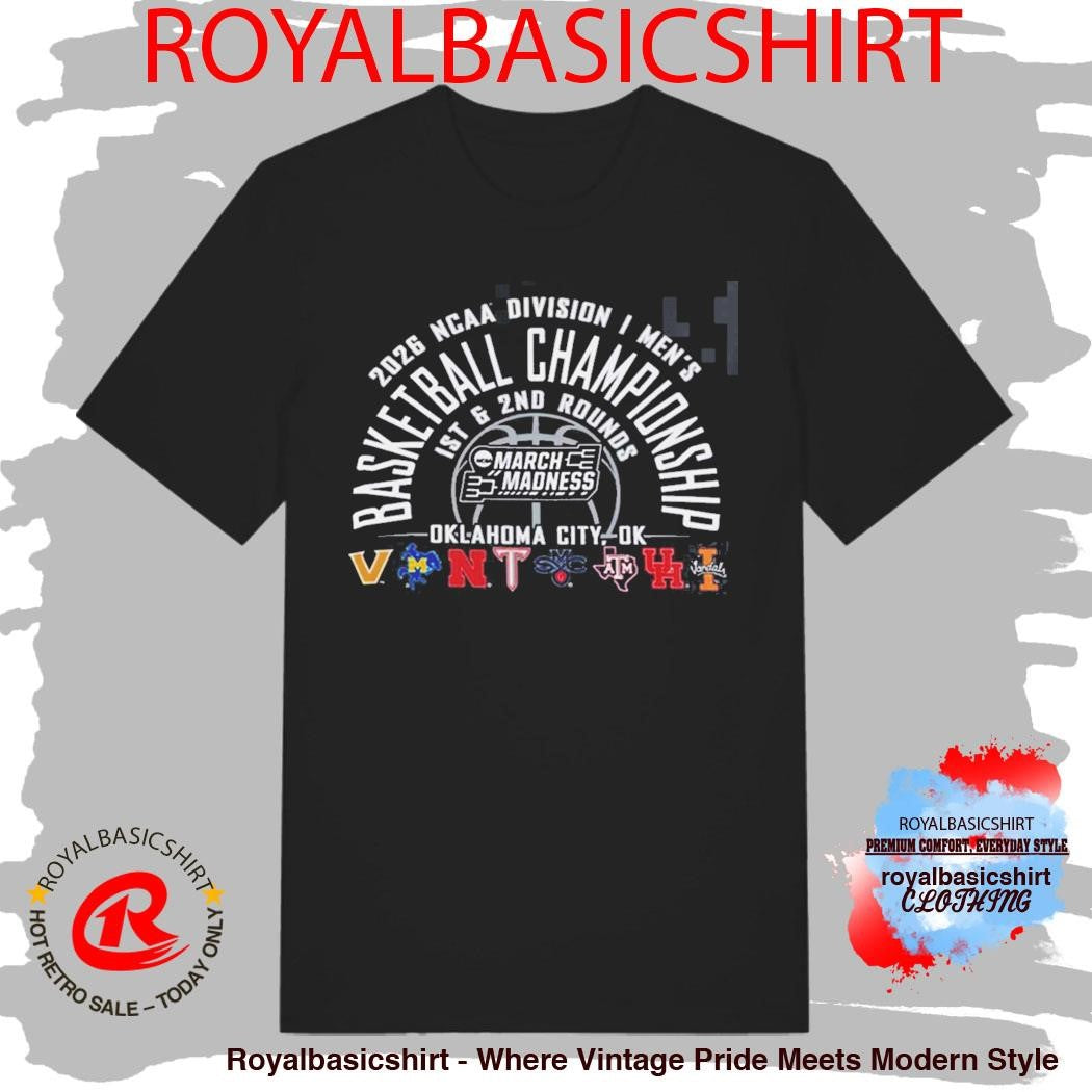 2026 NCAA Division I Men’s Basketball Championship March Madness Oklahoma City Oklahoma T-Shirt