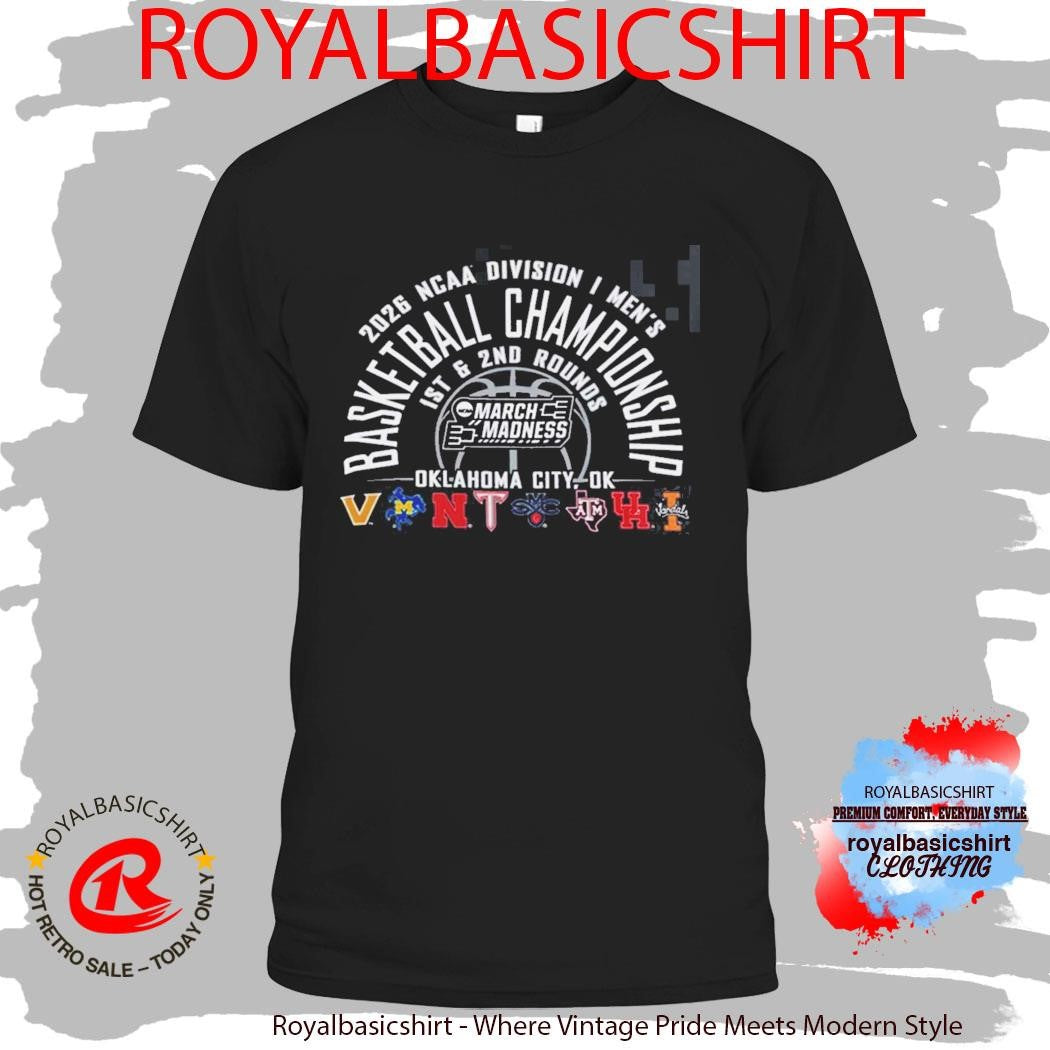 2026 NCAA Division I Men’s Basketball Championship March Madness Oklahoma City Oklahoma T-Shirt