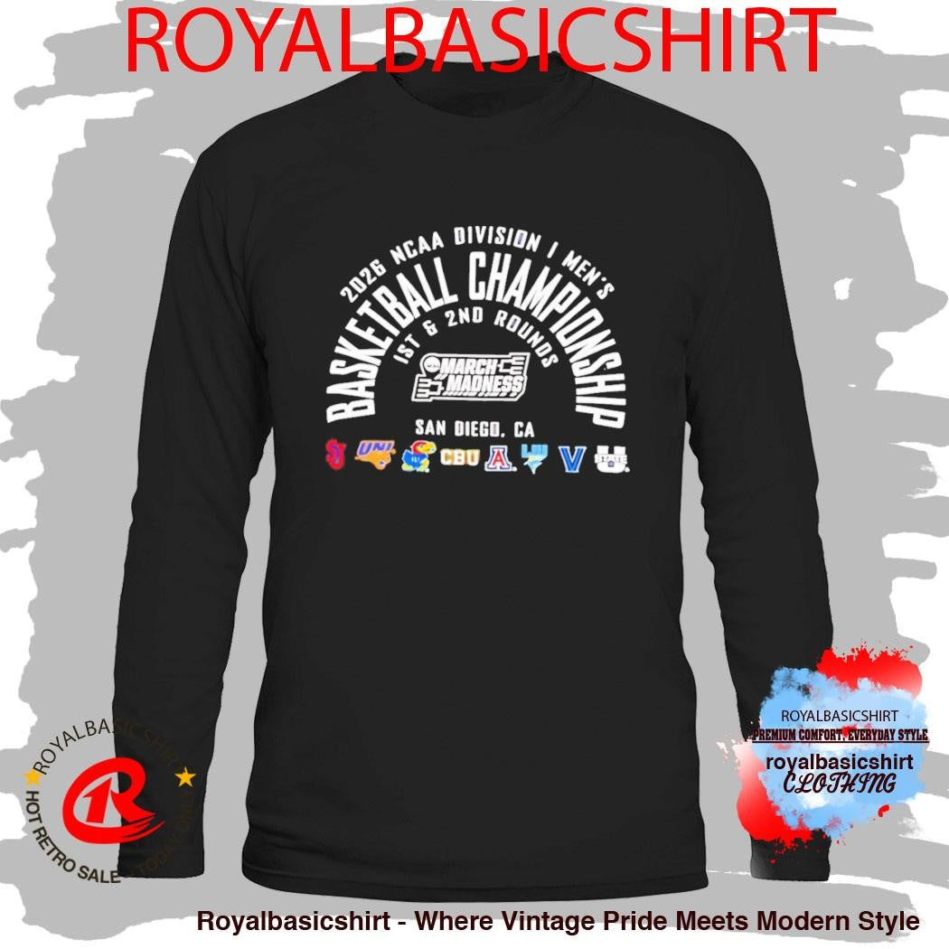 2026 NCAA Division I Men’s Basketball Championship March Madness San Diego California T-Shirt