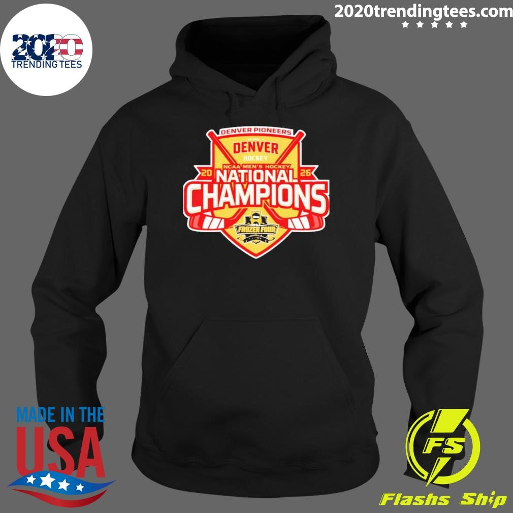 2026 Ncaa Men’s Hockey National Champions Denver Pioneers Shirt