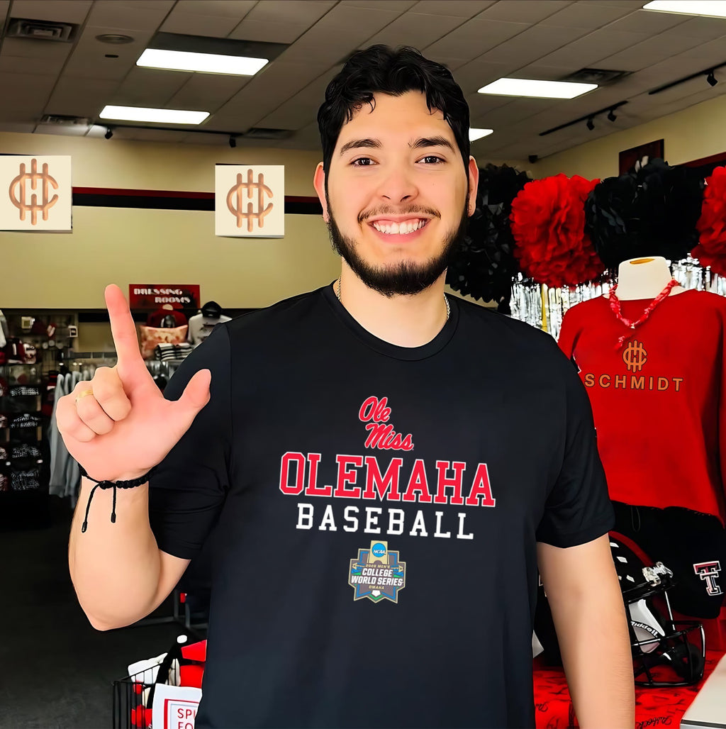 2026 Ole Miss Rebels Olemaha Baseball College World Series shirt