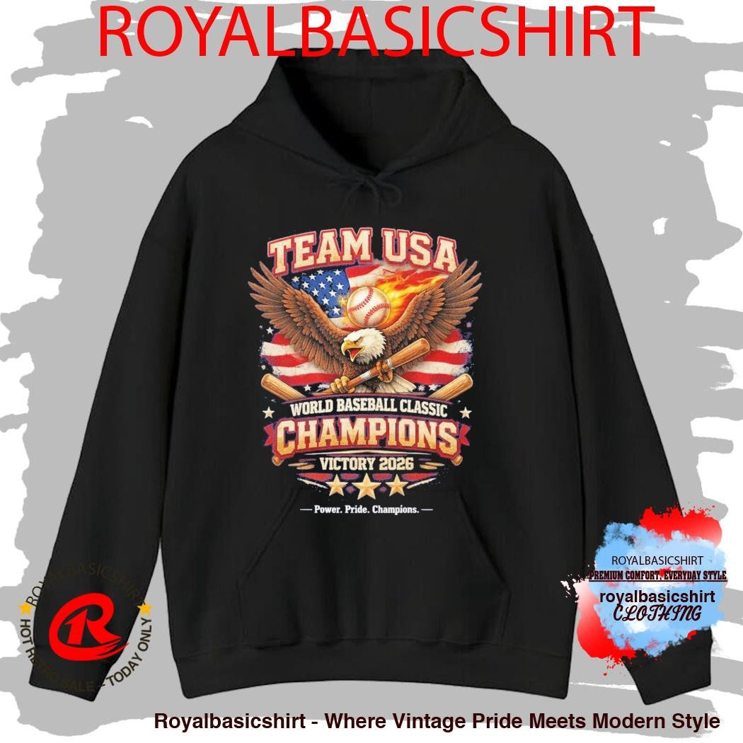 2026 Team USA World Baseball Classic Champions Victory Shirt