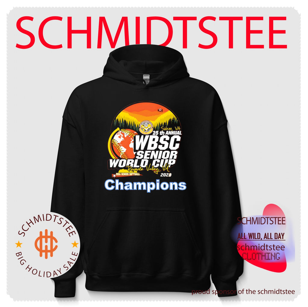 25th Annual WBSC Senior World Cup Champions Salem VA 2026 shirt