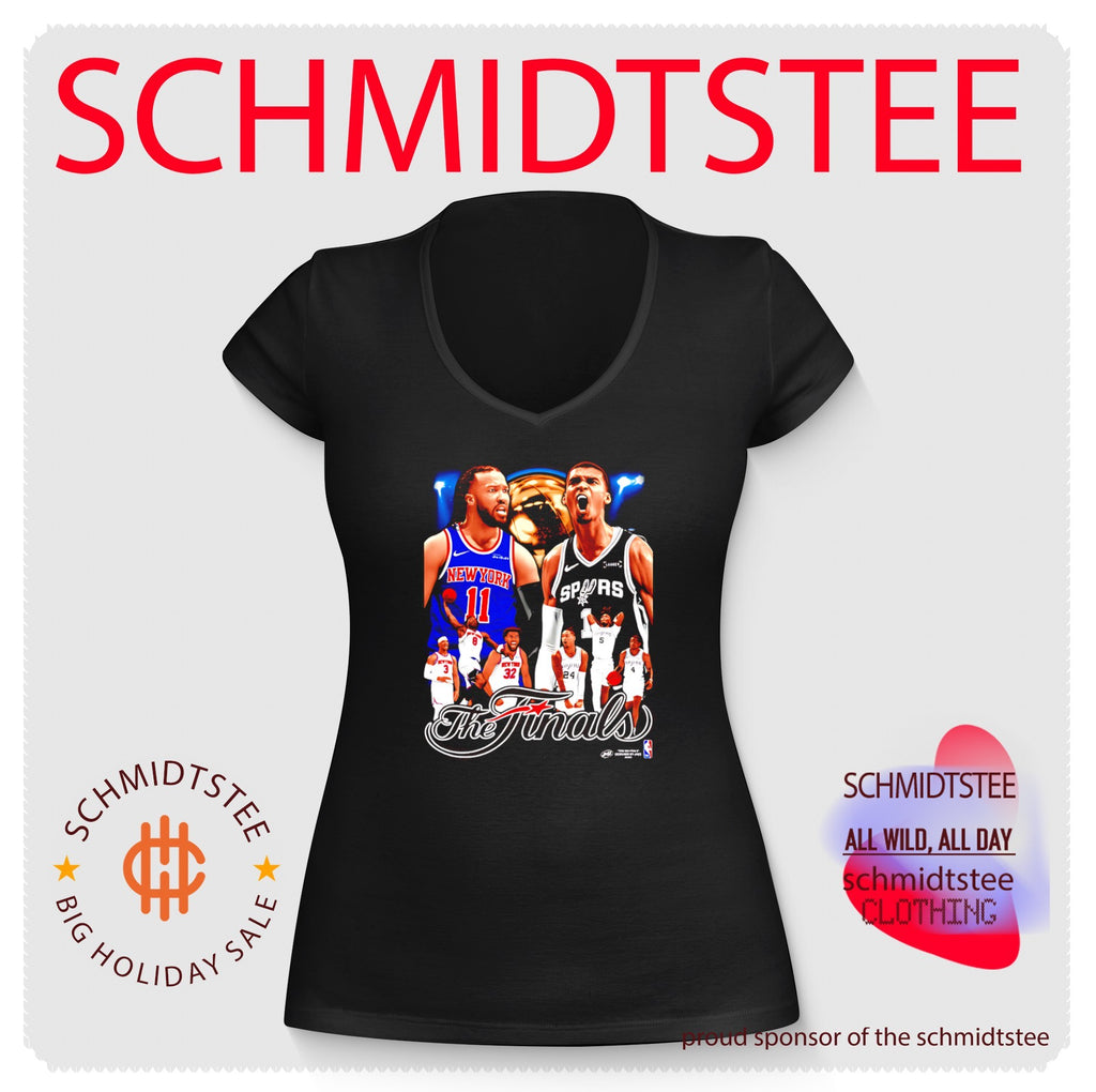 ’26 Finals Knicks vs Spurs graphic shirt